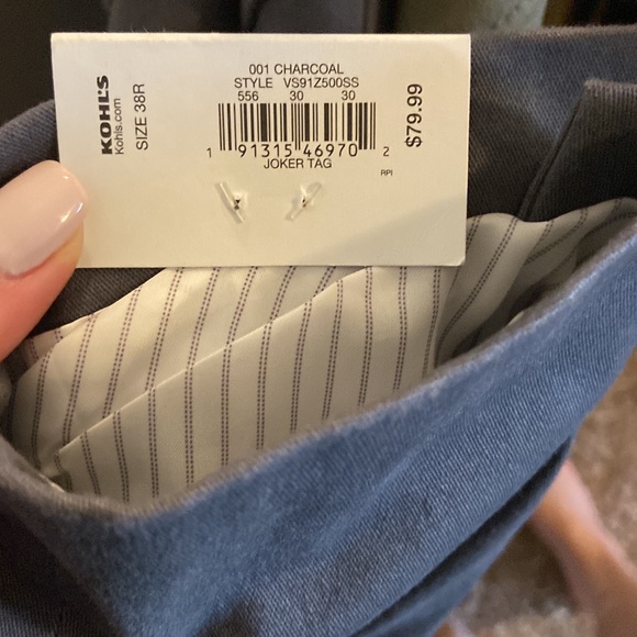 Sonoma | NWT Men’s Everyday Sport Coat in Charcoal - Picture 6 of 6